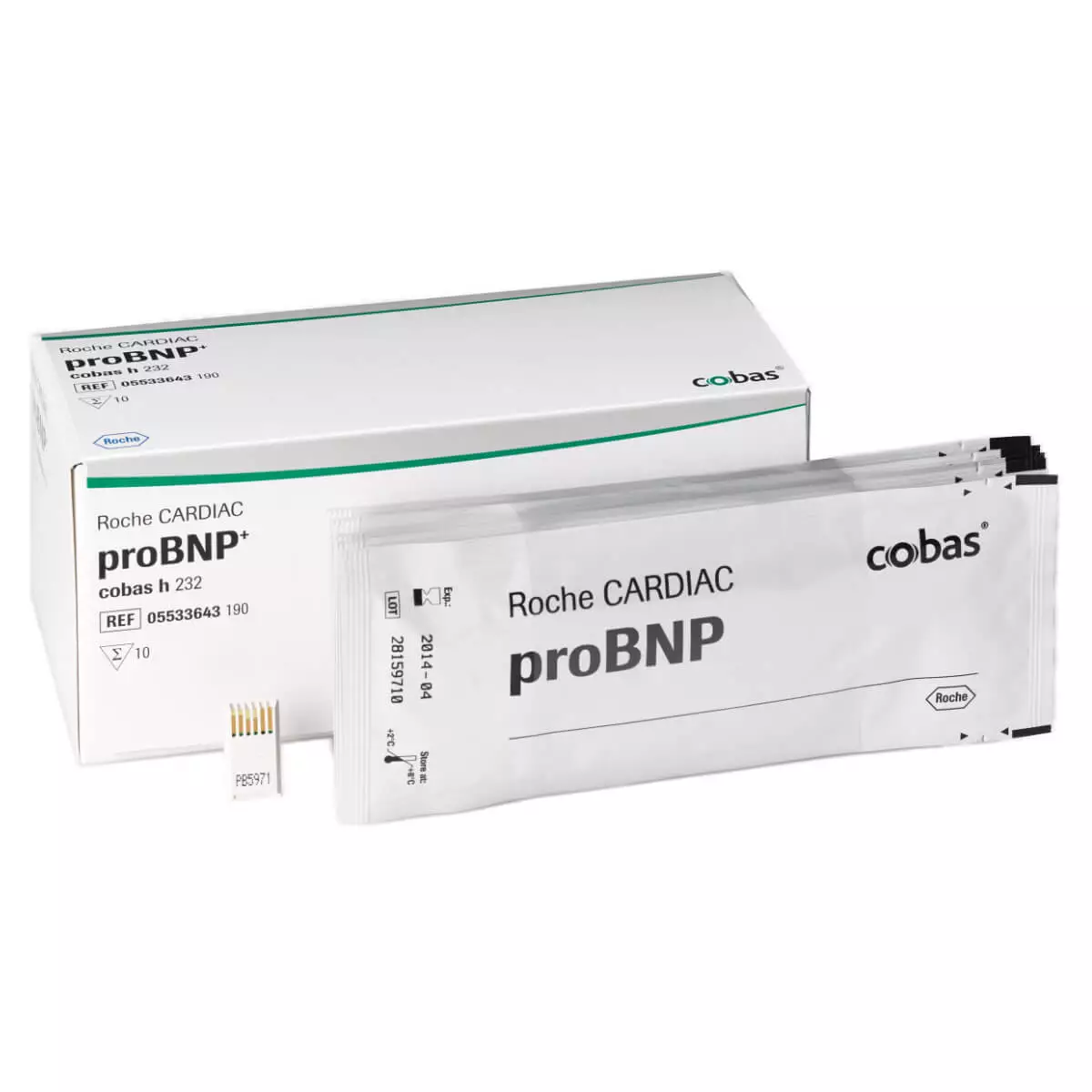  CARDIAC NT-proBNP-teststrips voor cobas h 232