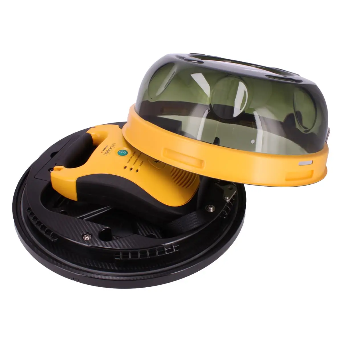  AED ronde kast met alarm