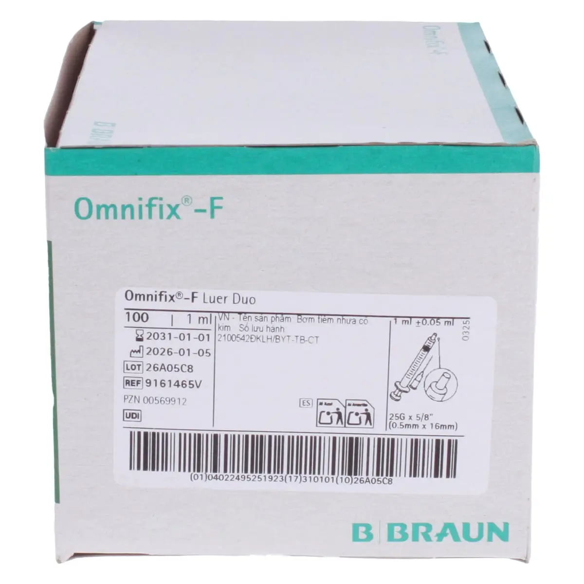  Omnifix-F doseerspuiten