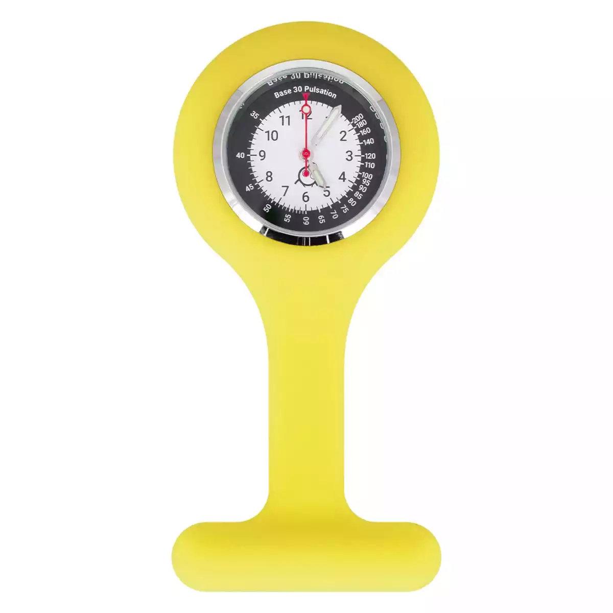 Siliconen verpleegstershorloge met clip "Tic" Siliconen verpleegstershorloge met clip "Tic"