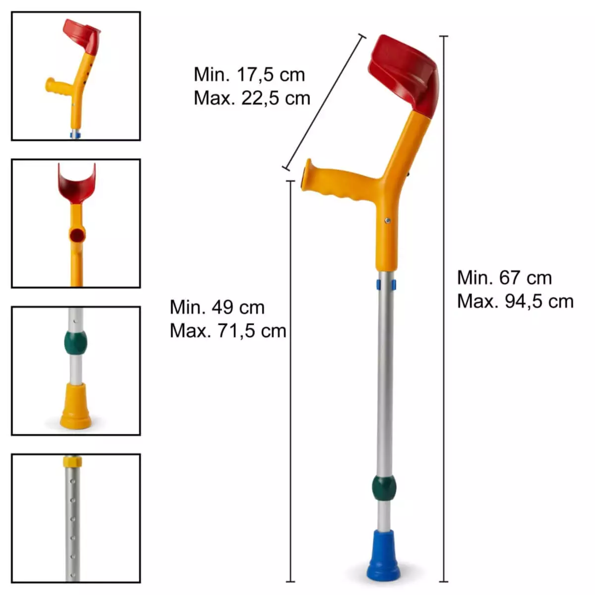  REBOTEC FUN-KIDS krukken