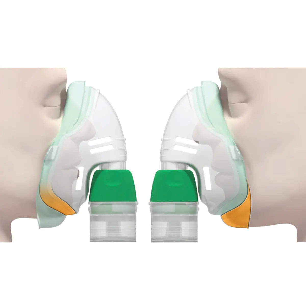 Vernevelaarset met masker en slang Vernevelaarset met masker en slang