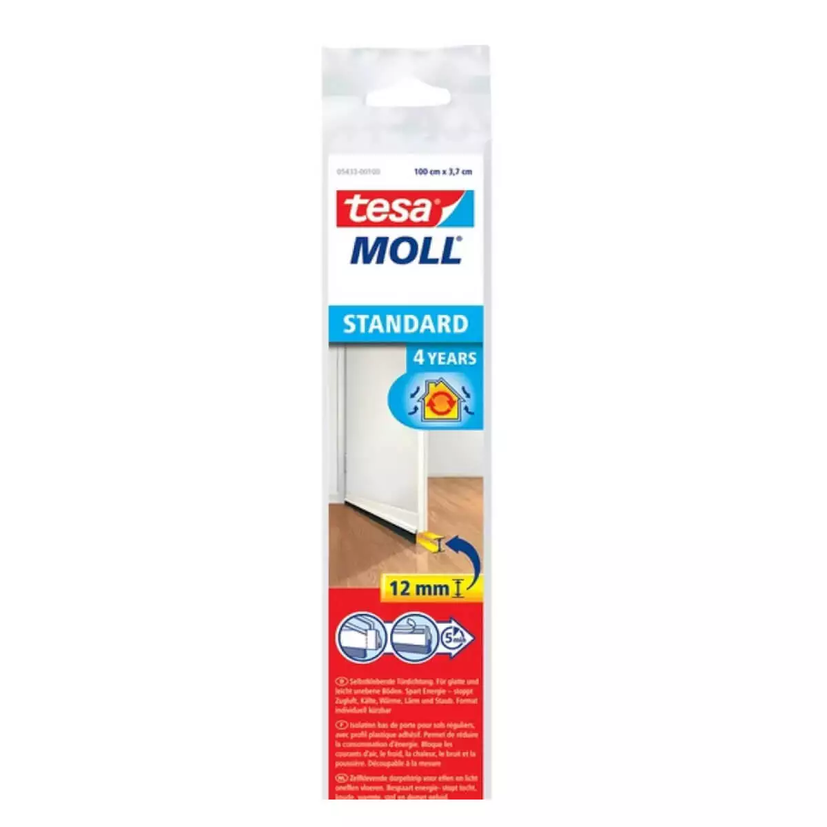  tesa MOLL STANDARD Deurdichtingsrail