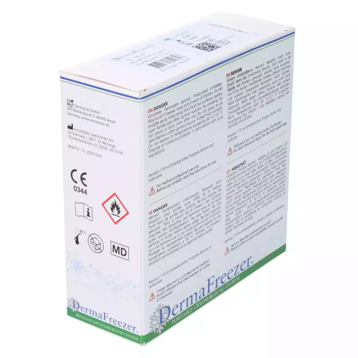  Dermafreezer set
