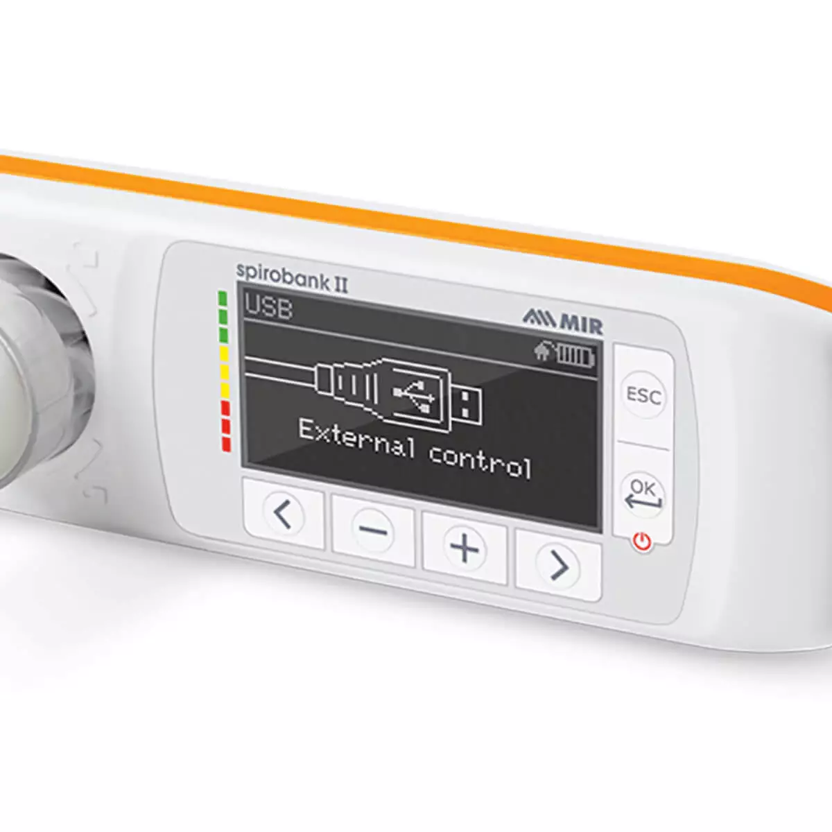  MIR Spirobank II SMART Spirometer met Pulsoximetrie