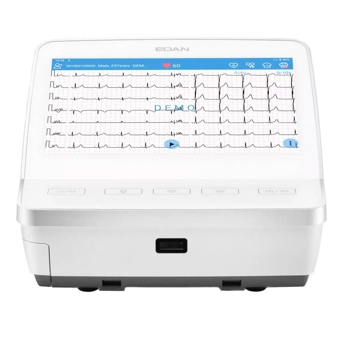  SE-1201 Pro 12-kanaals ECG