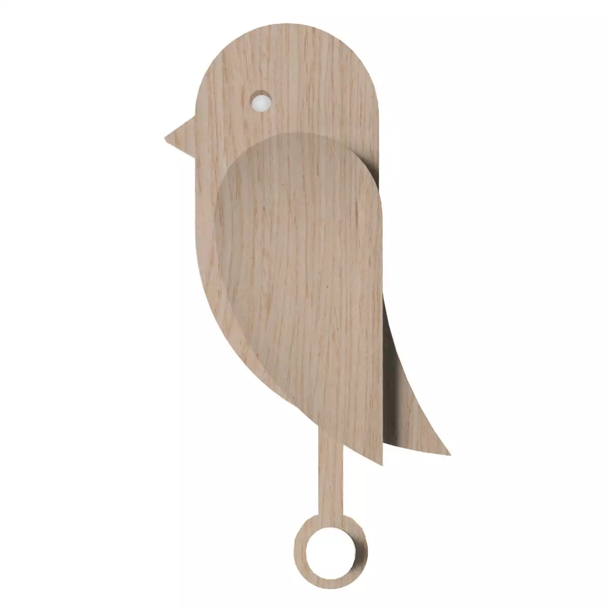  Birdie 2.0 luchtkwaliteitssensor – Wood Edition