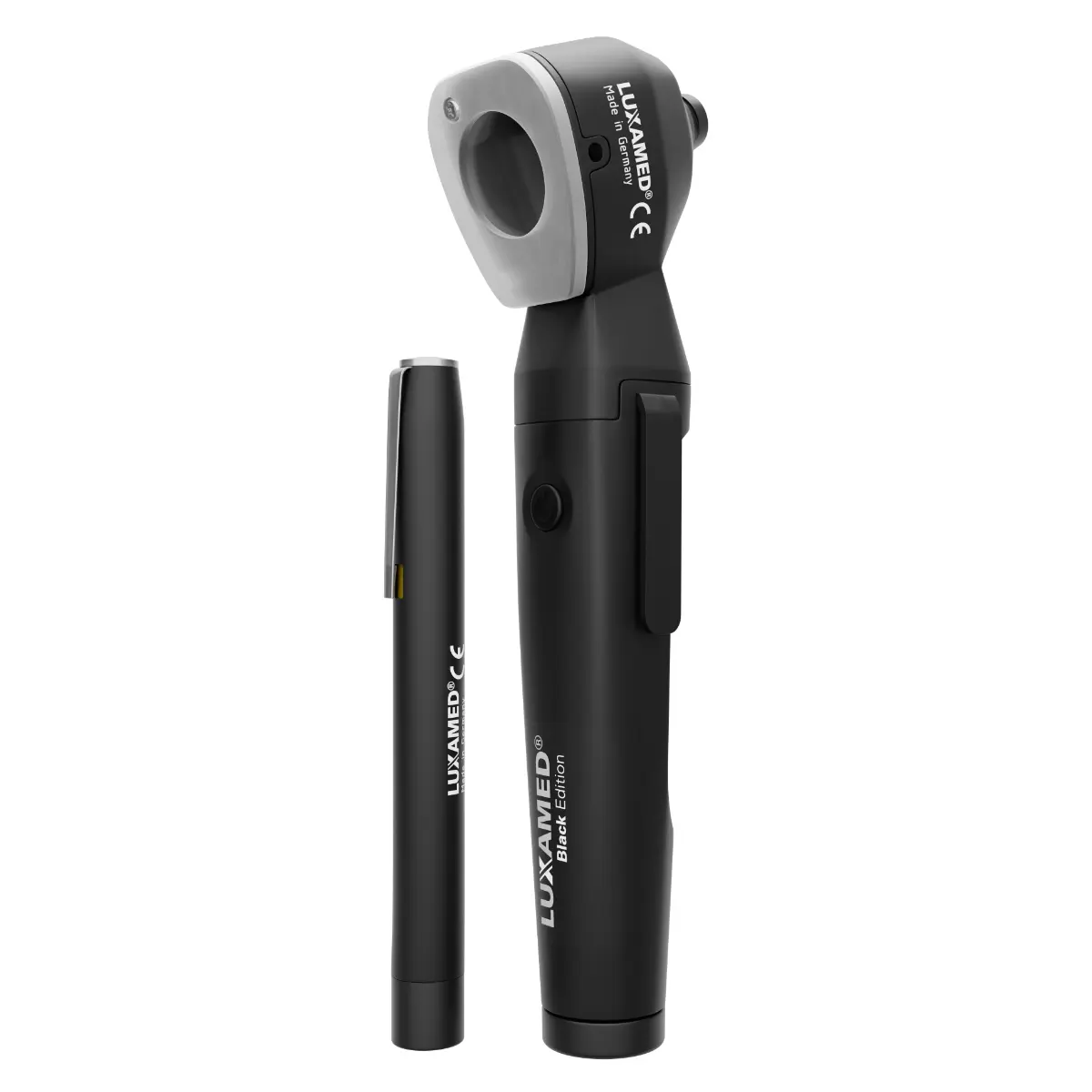  LuxaScope Auris otoscoop & diagnostische lamp in Black Edition-set 