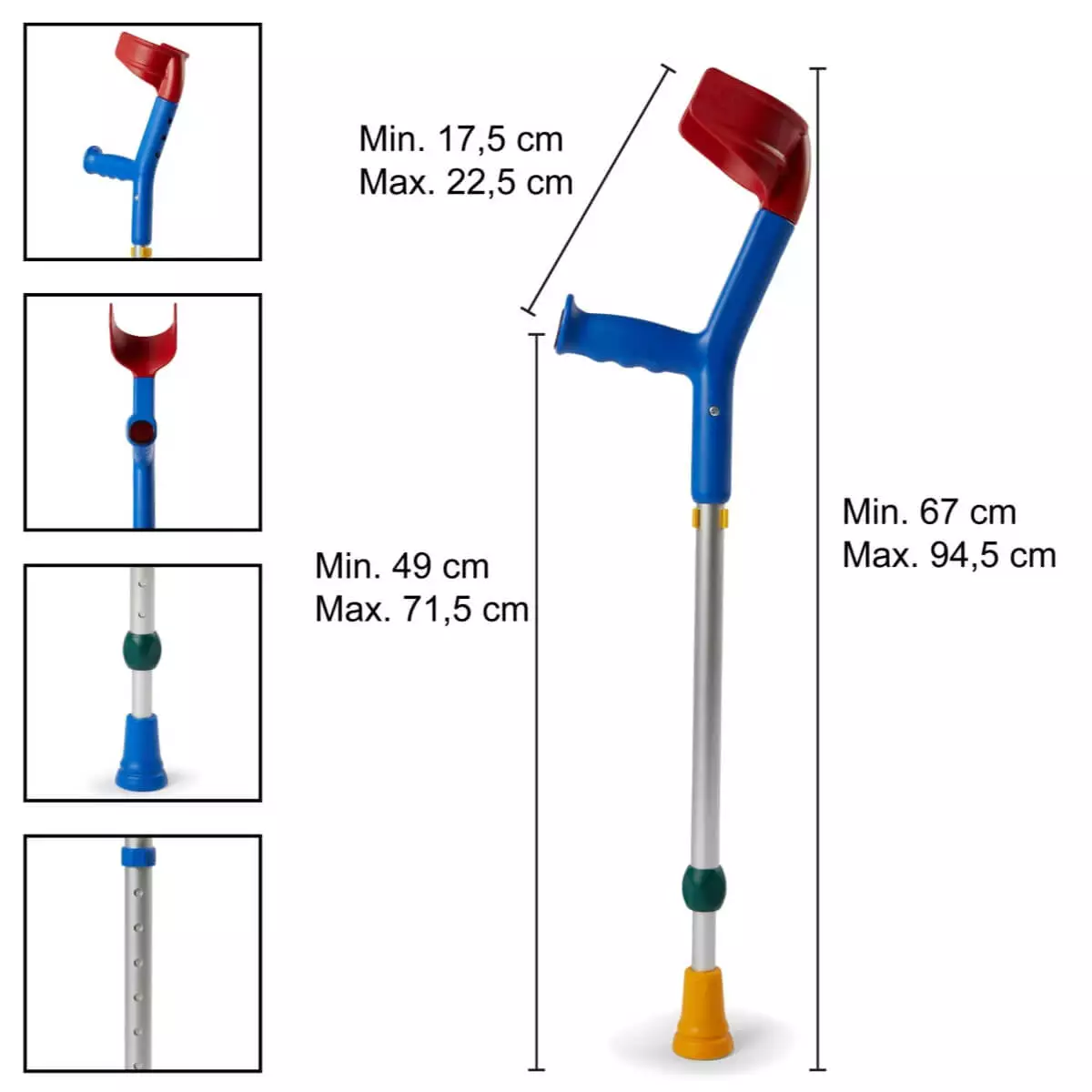  REBOTEC FUN-KIDS krukken