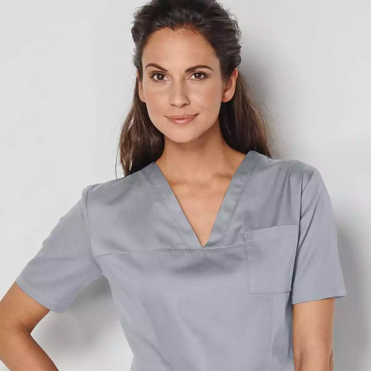  Slip-on tuniek Roma met V-hals voor dames