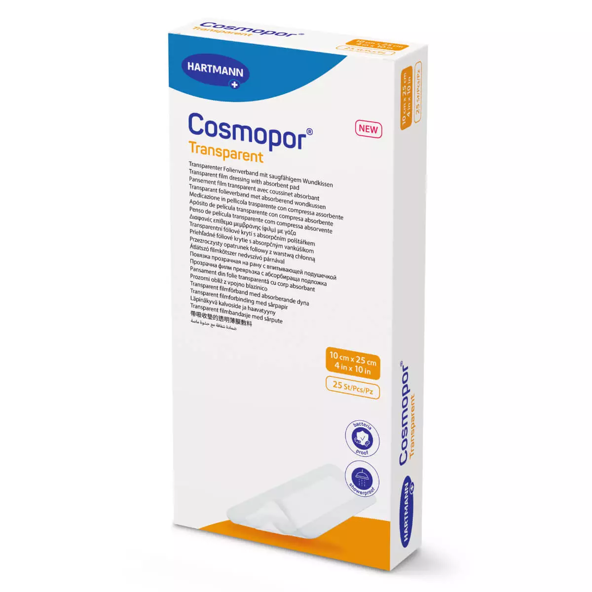 Cosmopor transparante folieverband Cosmopor transparante folieverband
