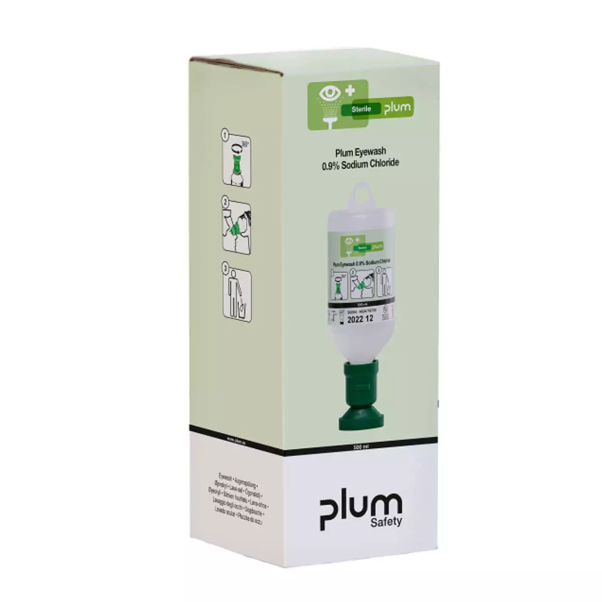  Oogspoeling steriel met 0,9 % NaCl - 500 ml