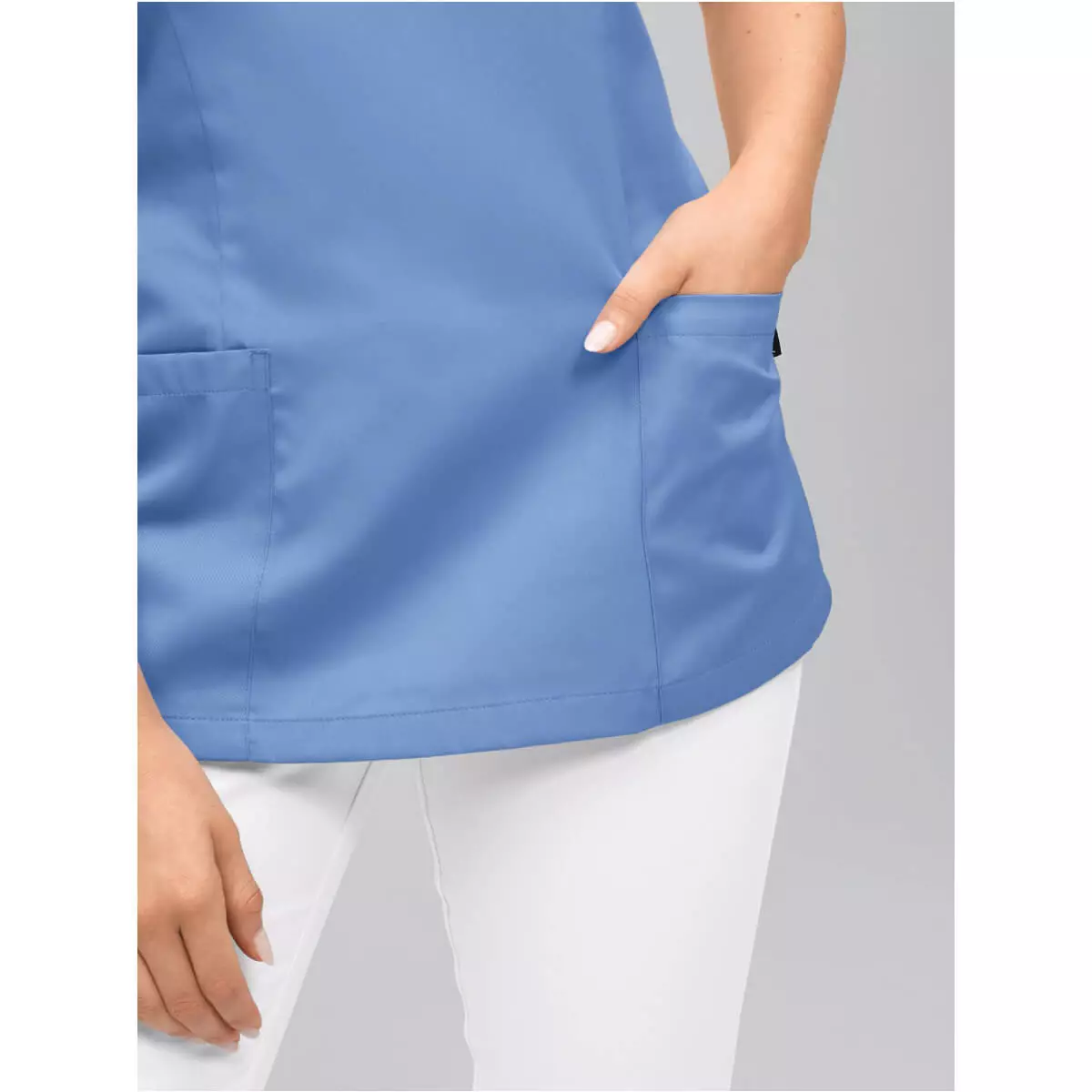 Slip-on tuniek Roma met V-hals voor dames Slip-on tuniek Roma met V-hals voor dames