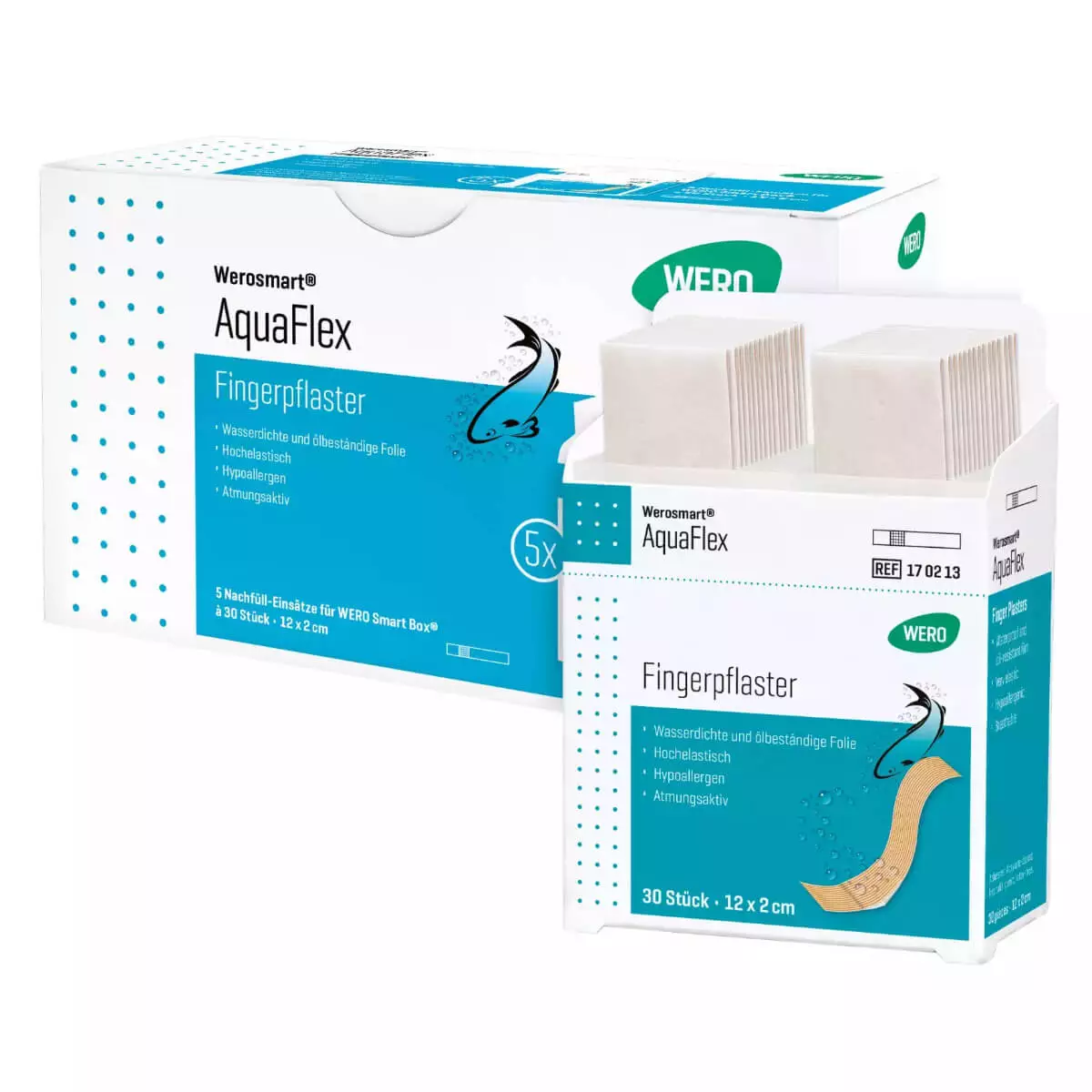  Werosmart AquaFlex pleisterdoosjes voor dispensers