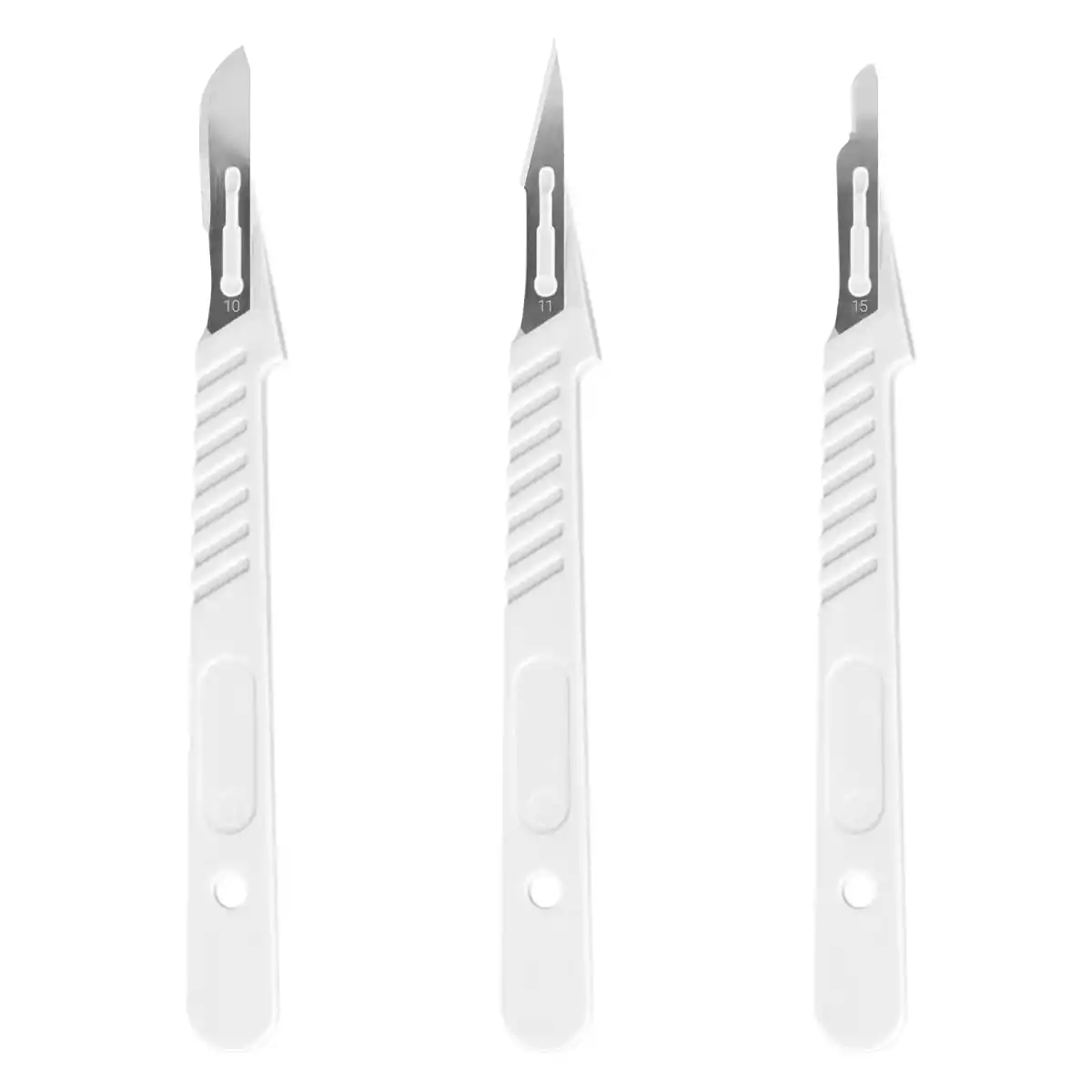  Scalpel met kunststof handvat