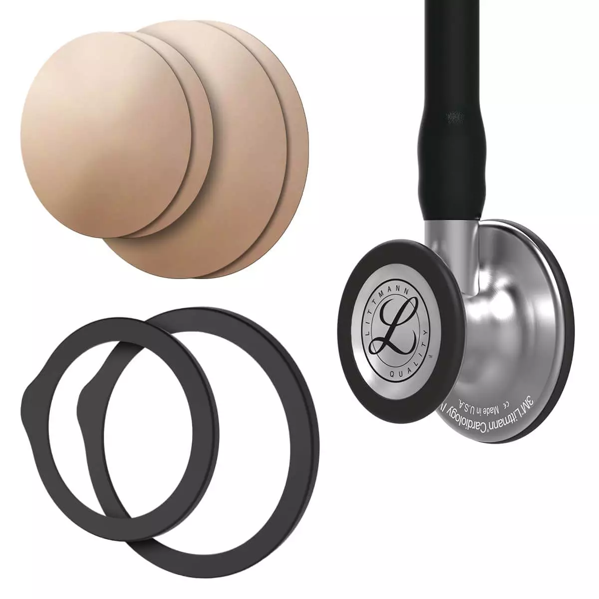  Voordeelpakket: Littmann® Cardiology IV™ stethoscoop + antimicrobieel kopermembraan "Drums"