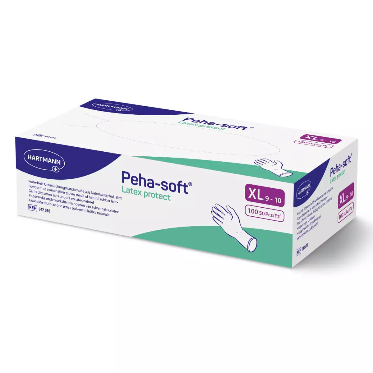  Peha-soft latex protect onderzoekshandschoenen