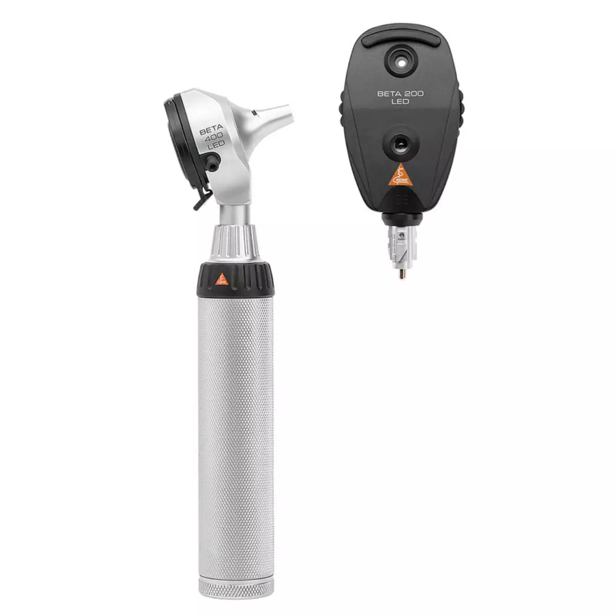  HEINE BETA 400 LED F.O. otoscoop en BETA 200 LED oftalmoscoop als set