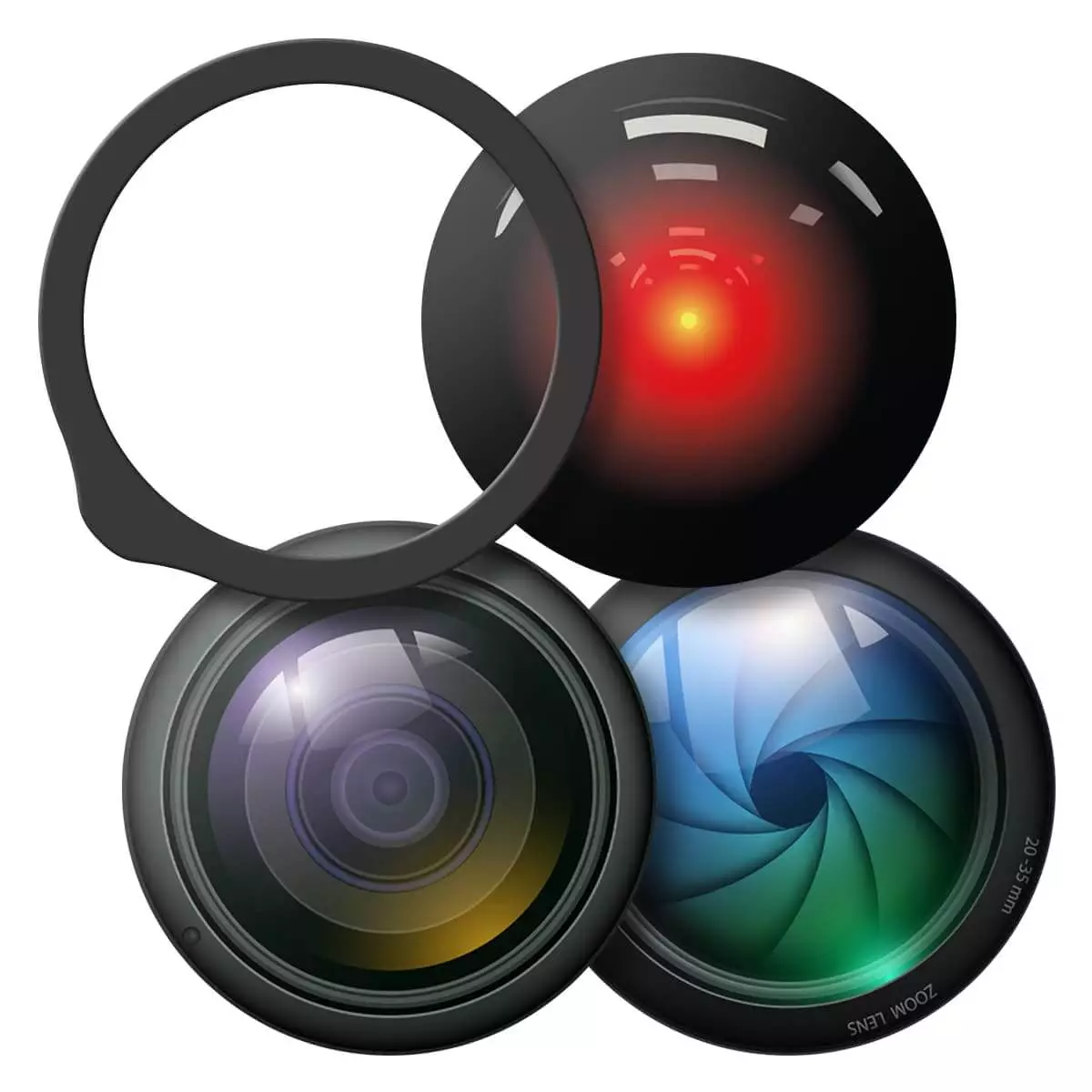  Bedrukte glasvezel-membraansets “Drums”
