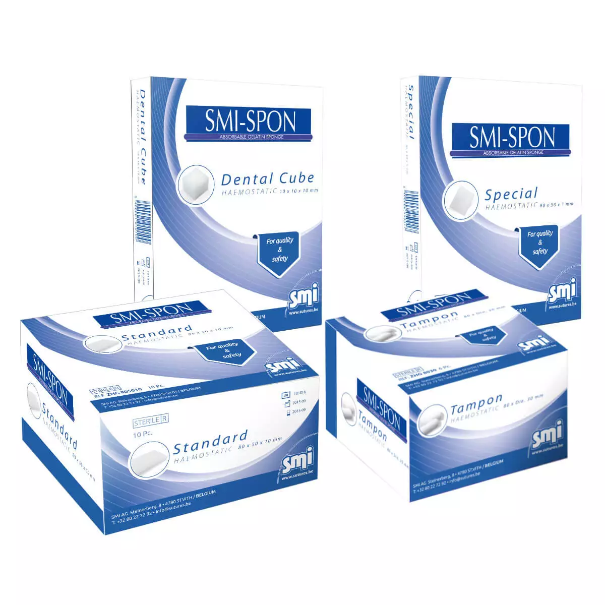  SMI-Spon hemostatische gelatinespons