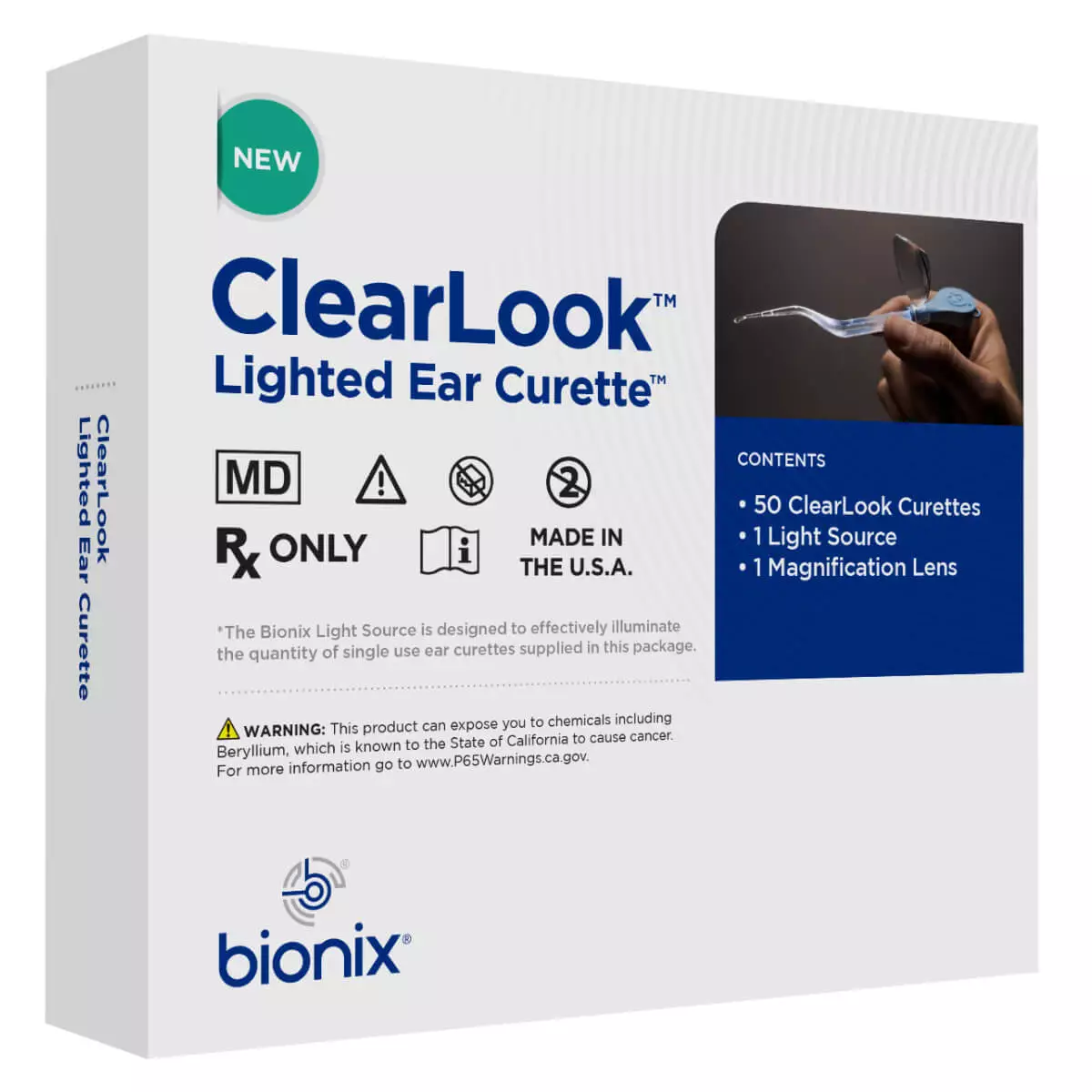  ClearLook Lighted LED oorcurettes