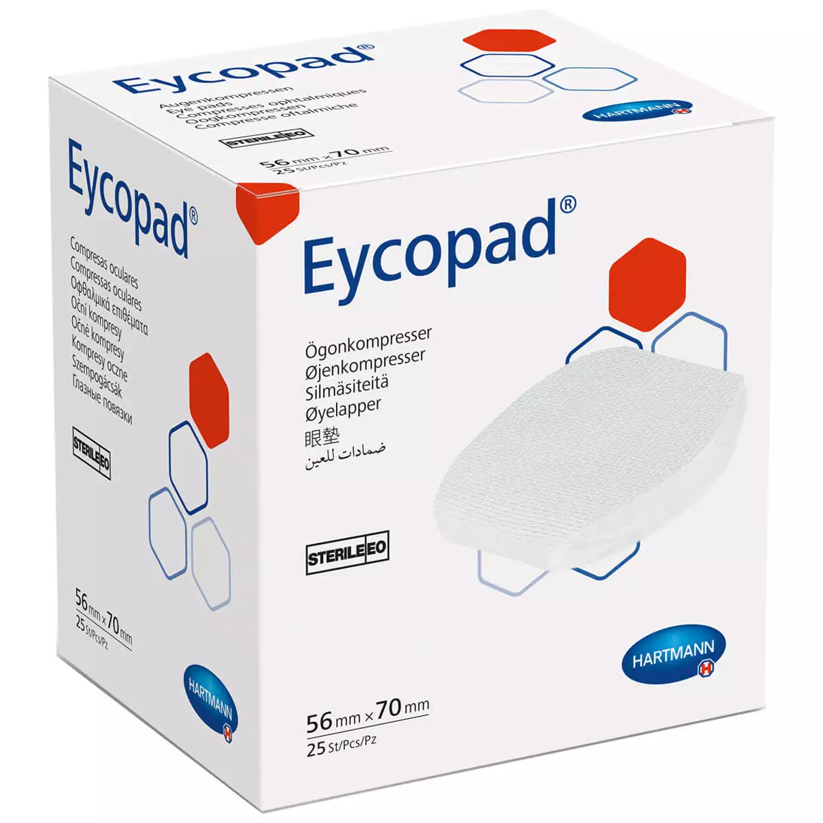 Eycopad oog kompres Eycopad oog kompres