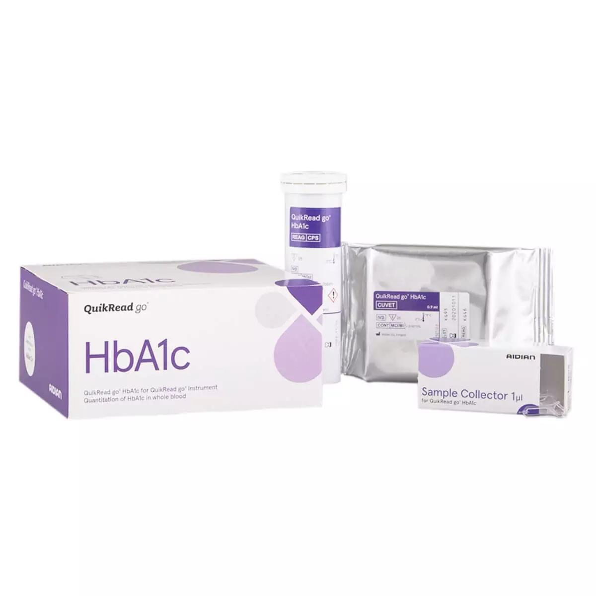  QuikRead go HbA1c testkit