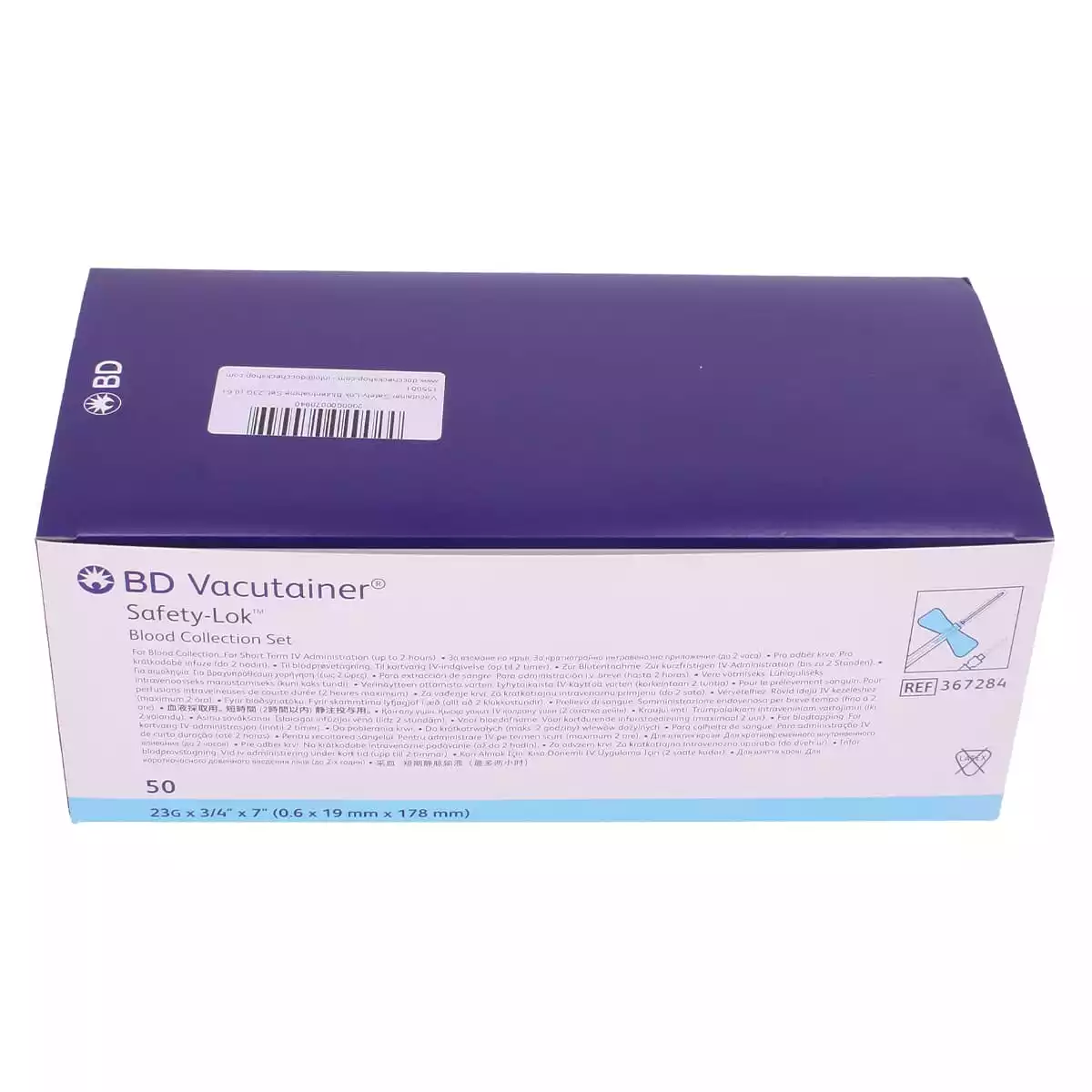 Vacutainer Safety-Lok bloedafnameset