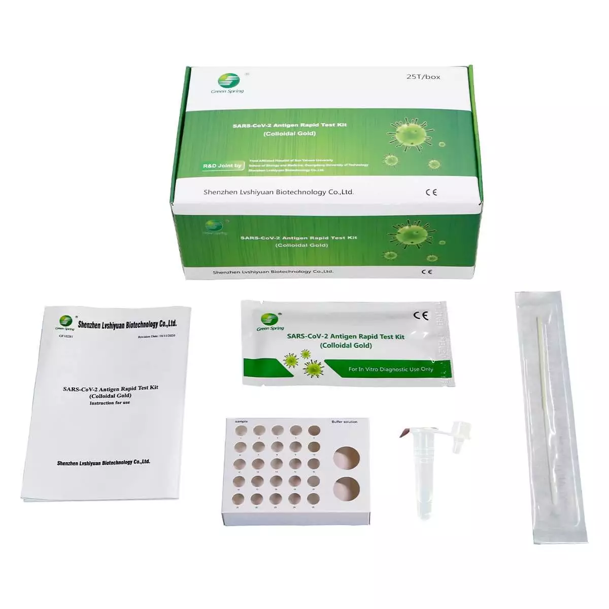  Green Spring SARS-CoV-2 antigeen-sneltest-set