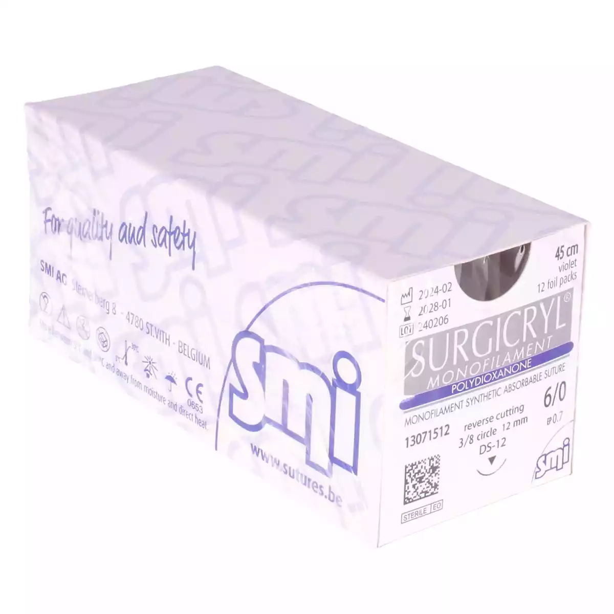  Surgicryl monofilament hechtmateriaal