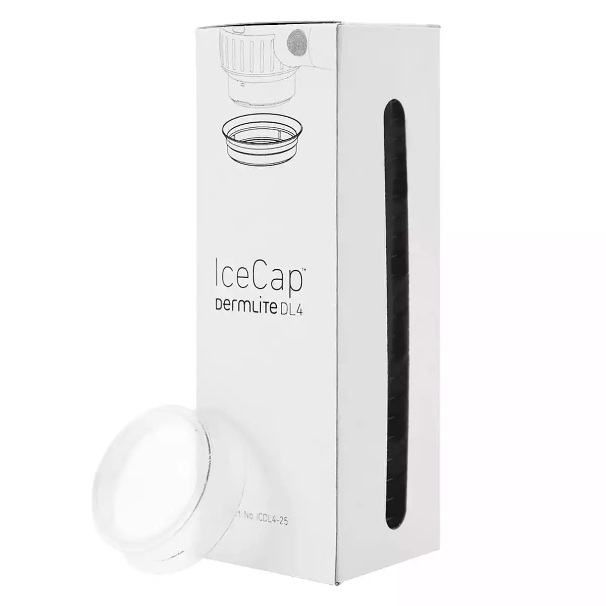  IceCap wegwerp beschermkappen voor DL4 dermatoscoop