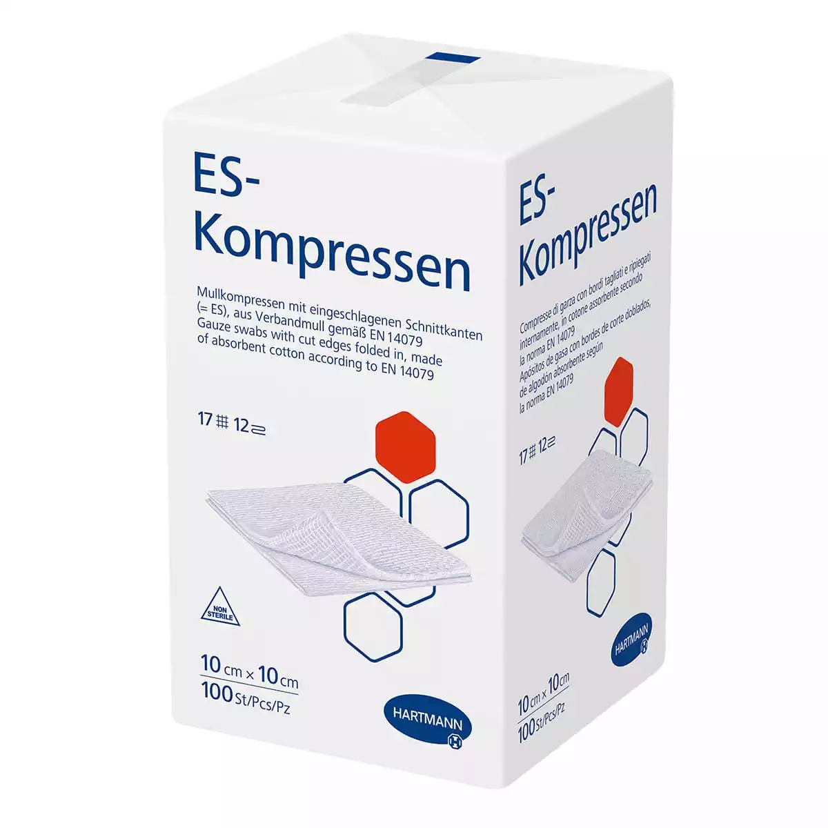 ES kompressen niet-steriel ES kompressen niet-steriel