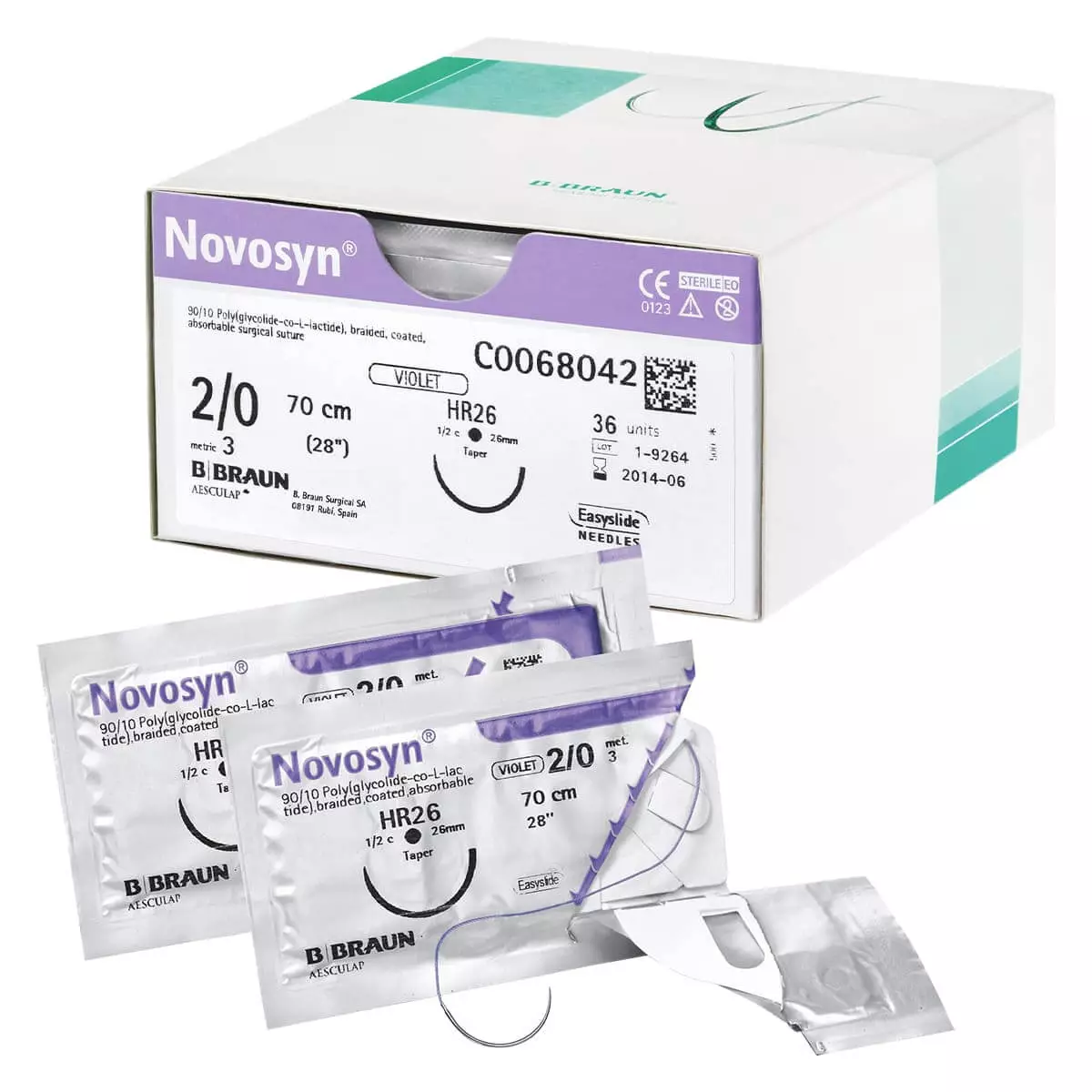  Novosyn Nahtmateriaal