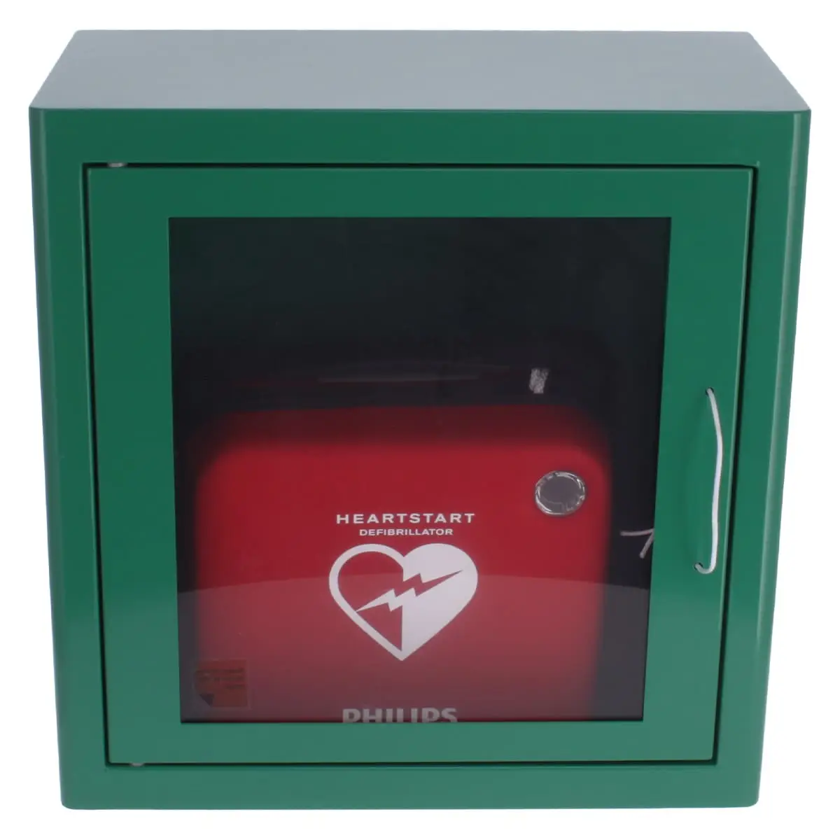  AED-kast met alarm voor gebruik binnen 
