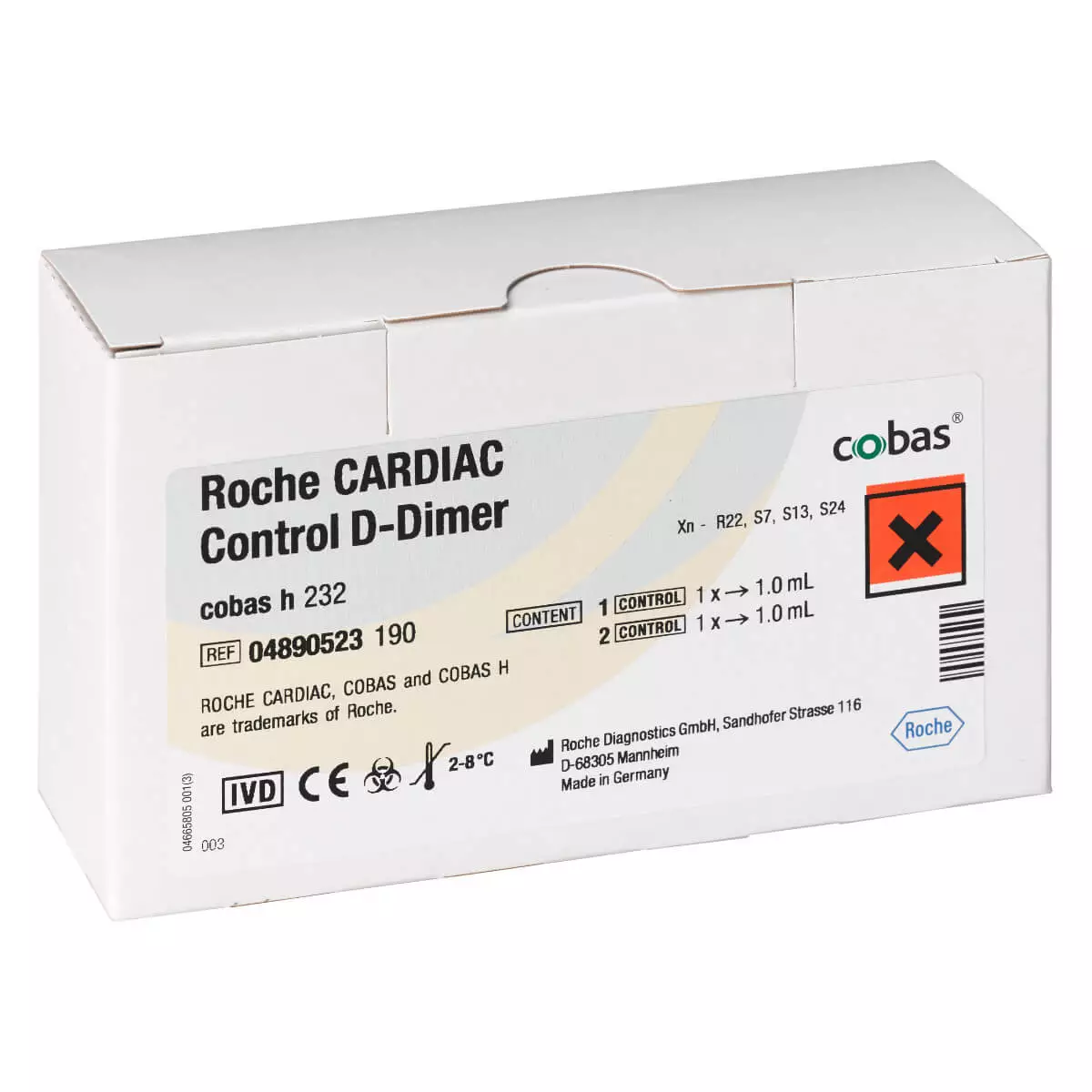 CARDIAC Controle voor cobas h 232 CARDIAC Controle voor cobas h 232