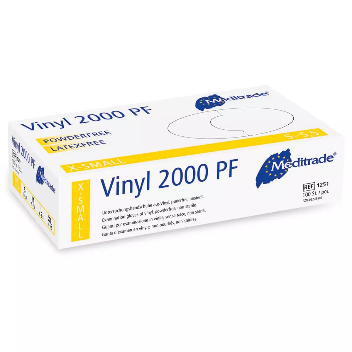 Vinyl 2000 PF Handschoenen