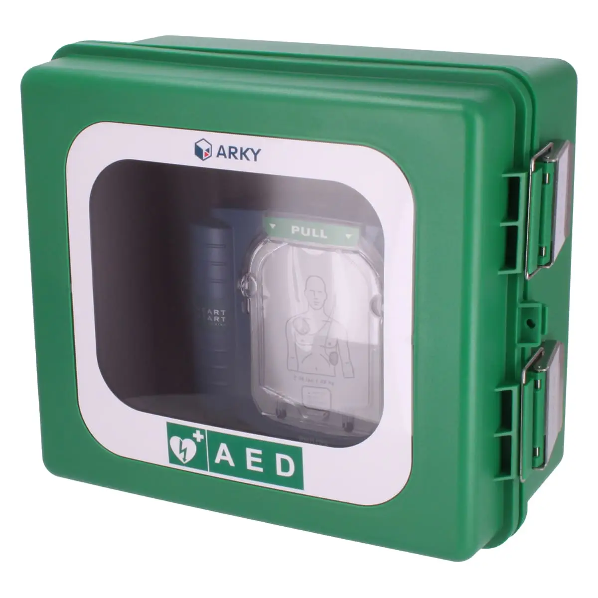  AED-kast voor buiten met alarm 