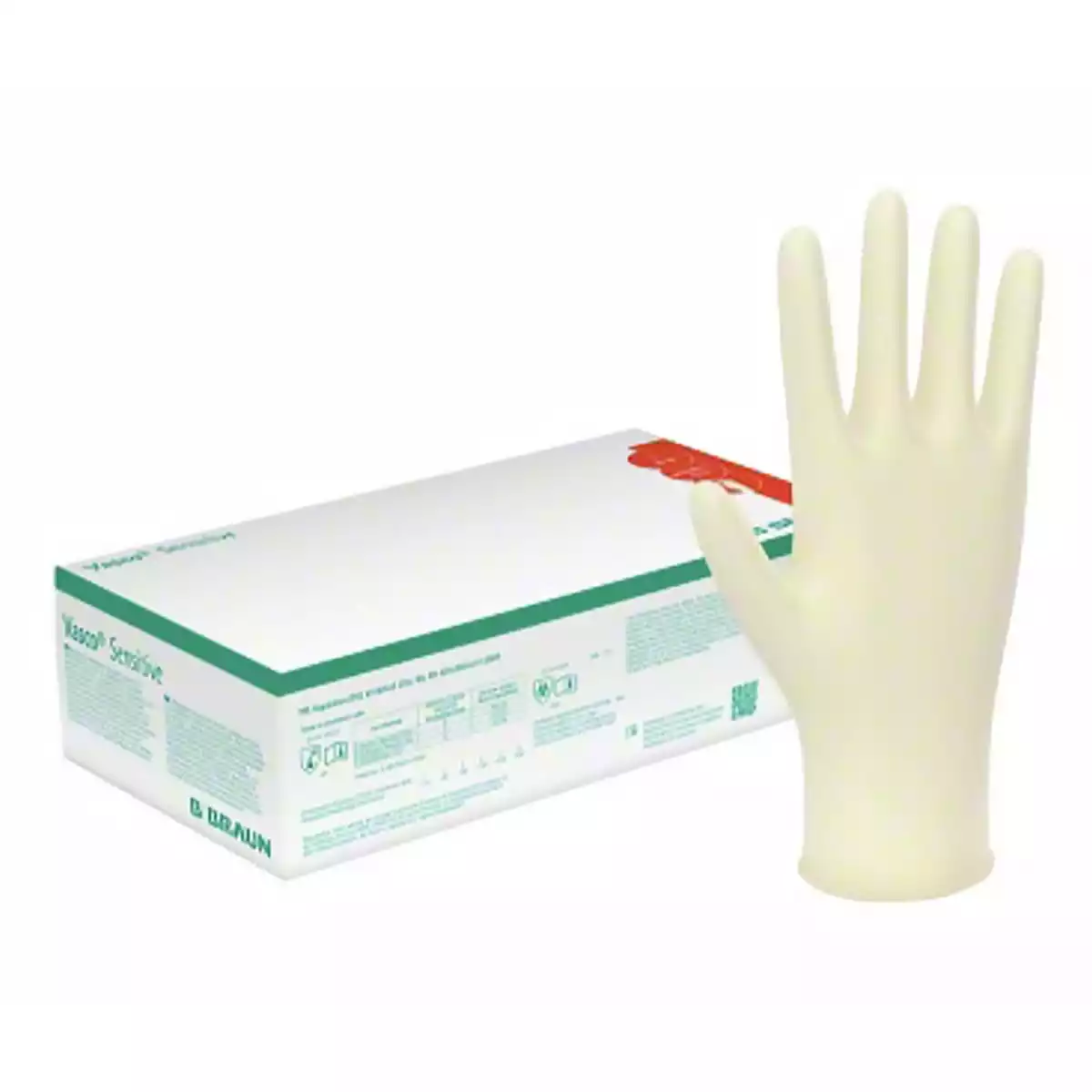  Vasco Transparante Latex Handschoenen - poedervrij