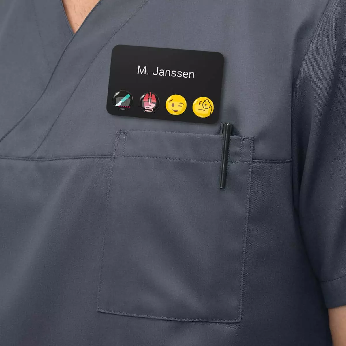  Magnetisch naamplaatje "DocTag"