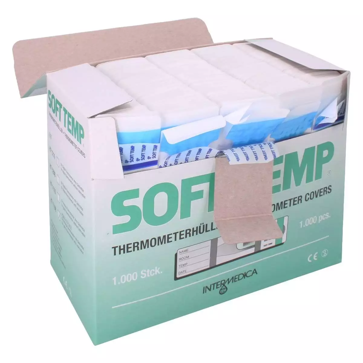  Soft Temp Thermometerhüllen für Glasfieberthermometer