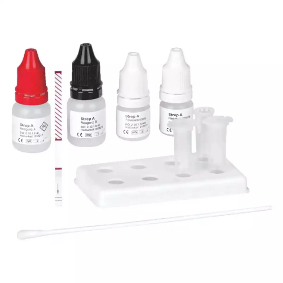  Cleartest Strep A-teststrips voor het keeluitstrijkje