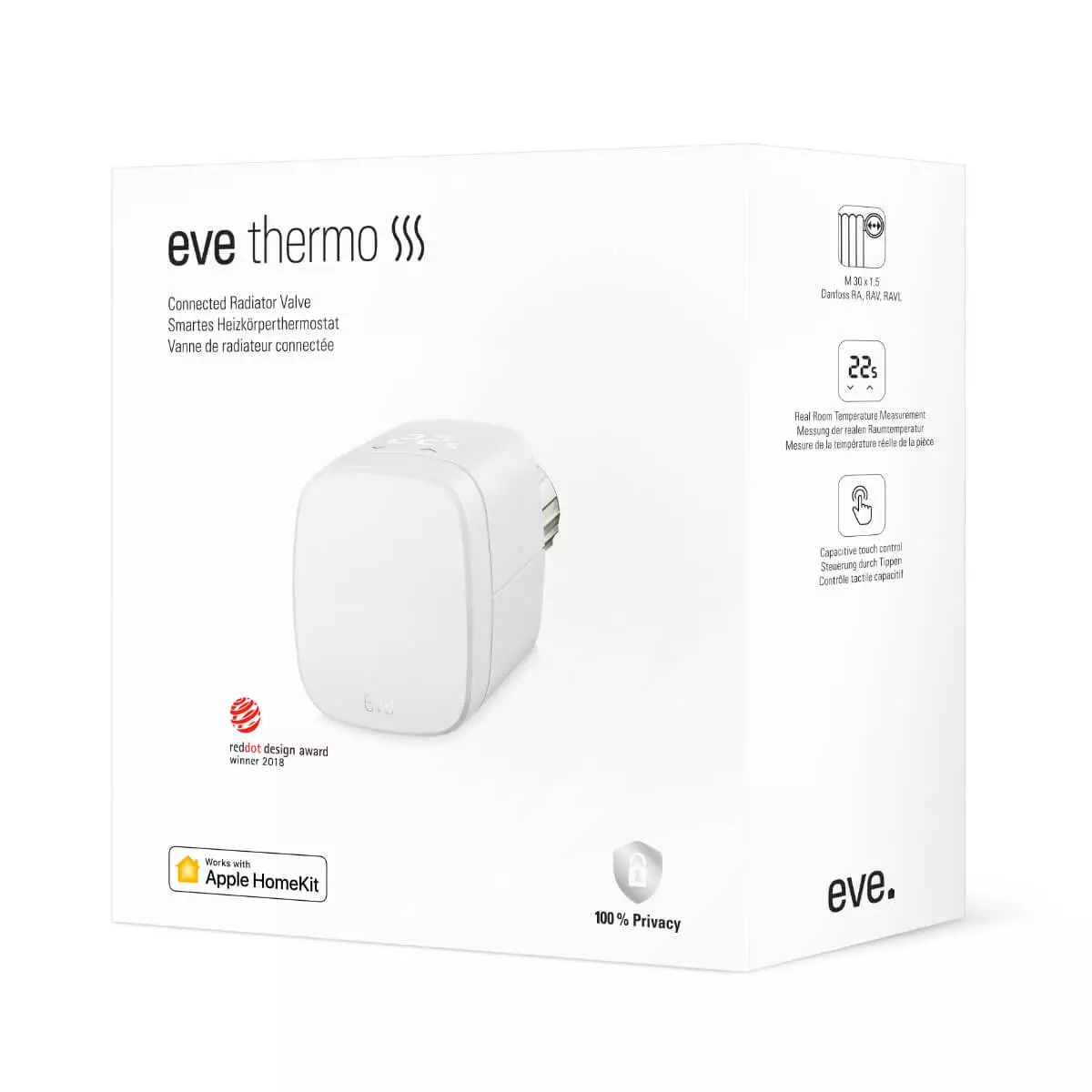  Eve Thermo Slimme Radiatorthermostaat