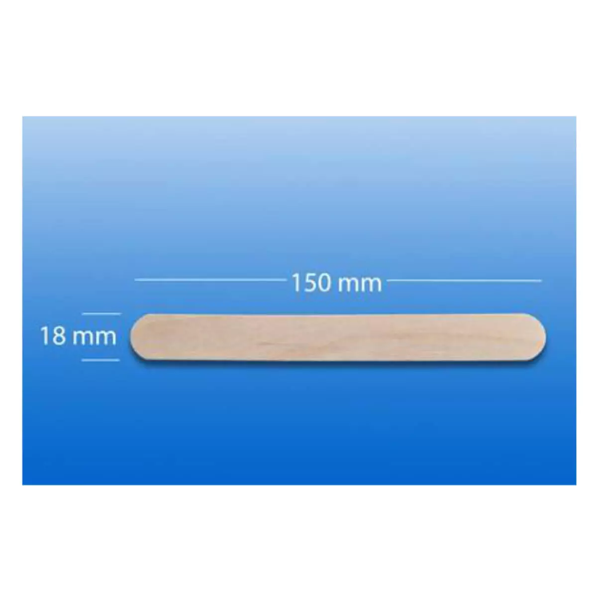  Steriele houten mondspatels