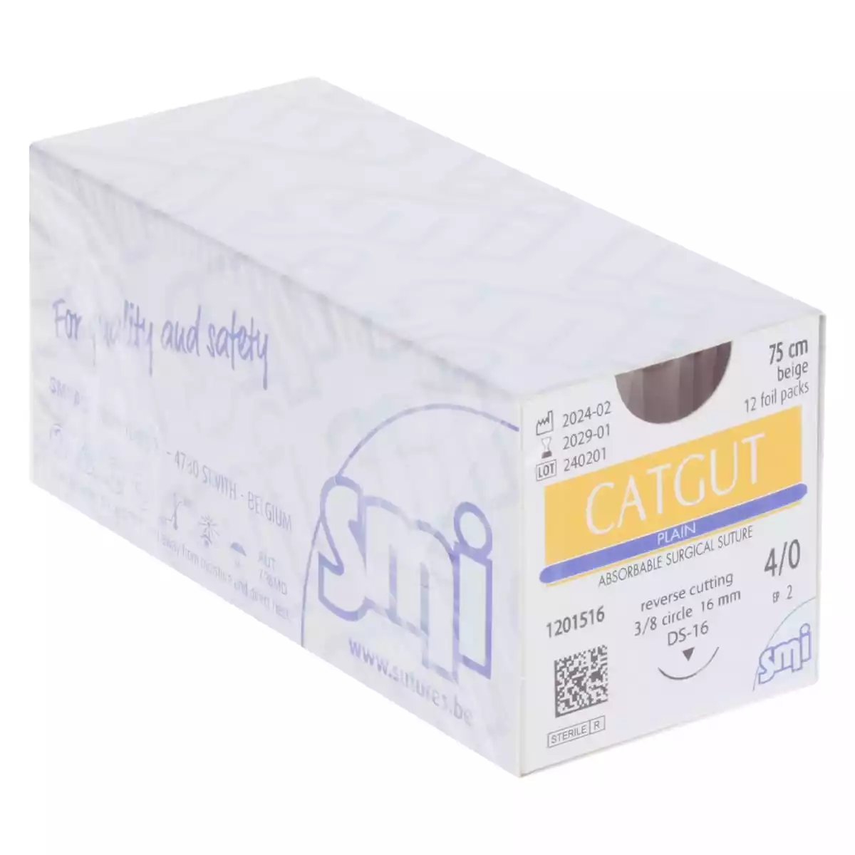 Catgut Plain hechtmateriaal voor diergeneeskundige chirurgie Catgut Plain hechtmateriaal voor diergeneeskundige chirurgie
