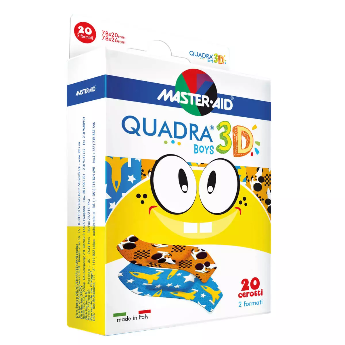  Quadra 3D kinderpleister