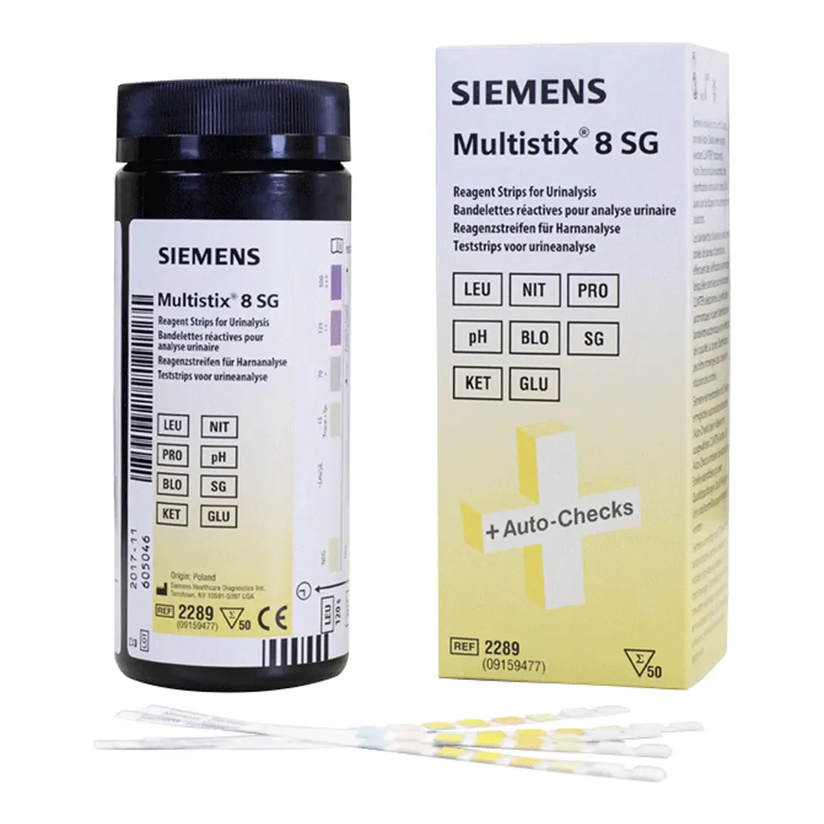 Urineteststrips voor het Clinitek Status Plus urineanalysesysteem Urineteststrips voor het Clinitek Status Plus urineanalysesysteem