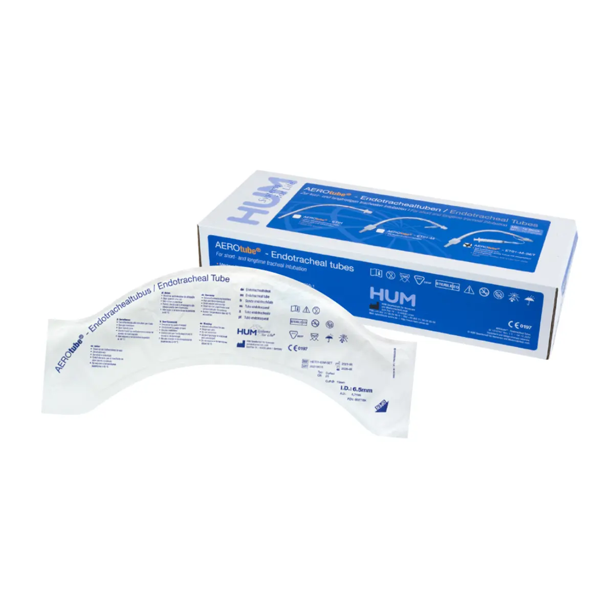  AEROtube-set voor endotracheale tubes 