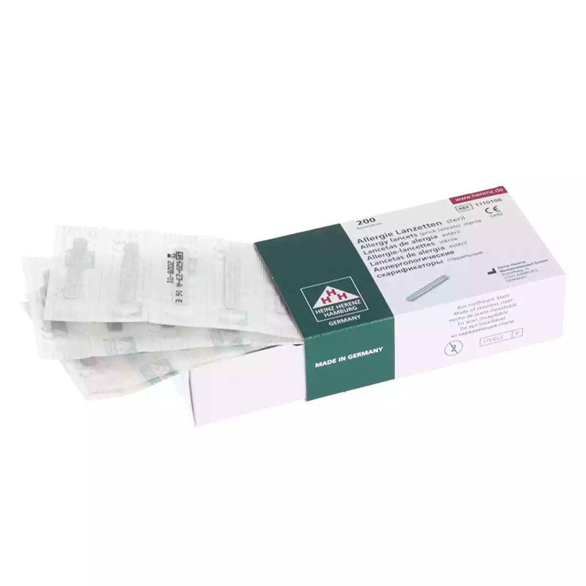  Allergie test lancetten