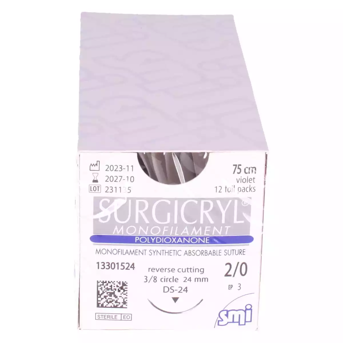  Surgicryl monofilament hechtmateriaal